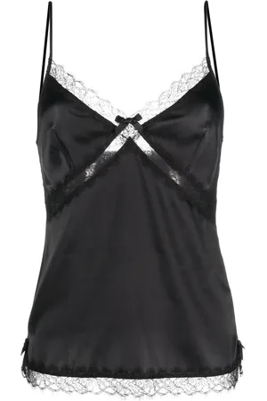 Agent Provocateur Top mit Spitzenborte