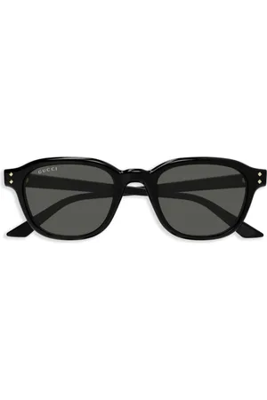 Gucci Sonnenbrille mit rundem Gestell