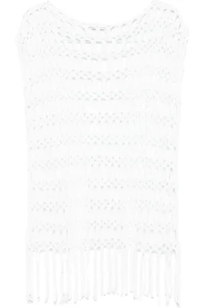 ANTONELLI Top mit Fransensaum