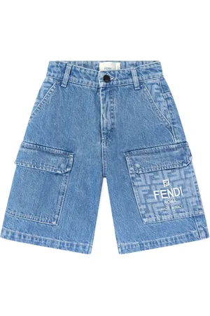 Fendi Jeans-Shorts mit FF