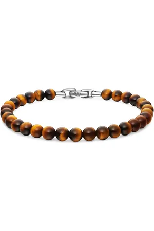David Yurman Spiritual Beads Armband aus Sterlingsilber 6mm