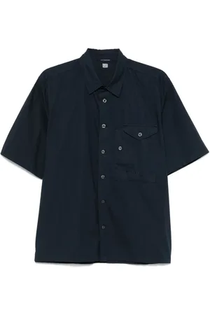 C.P. Company Hemd mit Logo-Stickerei