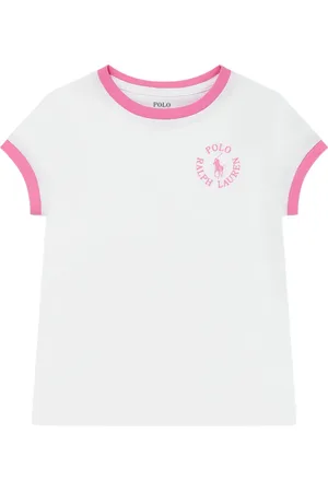 Ralph Lauren T-Shirt mit Kontrastdetails
