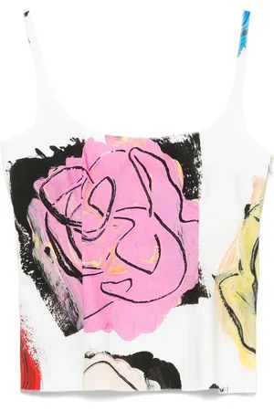Marni Oberteil mit Illustrations-Print