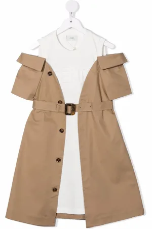 Fendi Kleid im Layering-Look