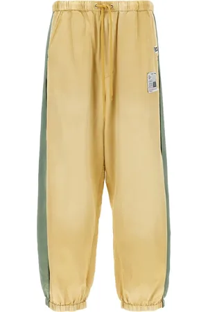 Maison Mihara Yasuhiro Aged Jogginghose aus Satin