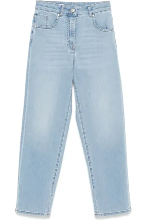 PESERICO SIGN Jeans mit Logo-Patch