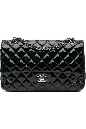 CHANEL 2010-2011 mittelgroße Classic Double Flap Schultertasche