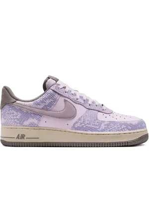 Nike Air Force 1 Low "Purple Snakeskin" Sneakers