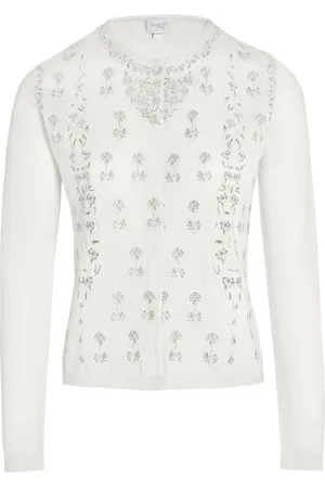 Giambattista Valli Bestickter Kaschmirpullover