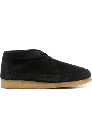Clarks Wildlederstiefel mit Ziernaht
