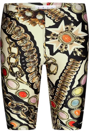 AREA Shorts im Biker-Look