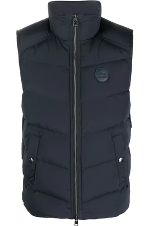 Woolrich Gefütterte Weste mit Logo-Patch
