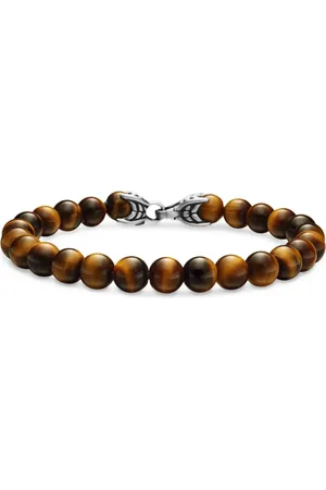David Yurman Spiritual Beads Armband aus Sterlingsilber 8mm