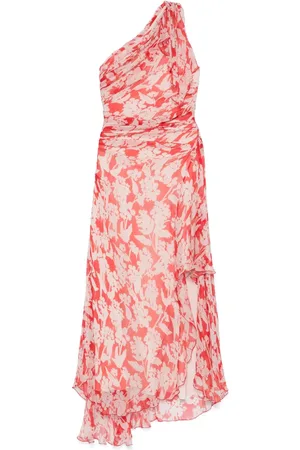 Victoria Beckham Einschultriges Midikleid