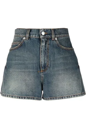 Alexander McQueen Ausgestellte Jeans-Shorts