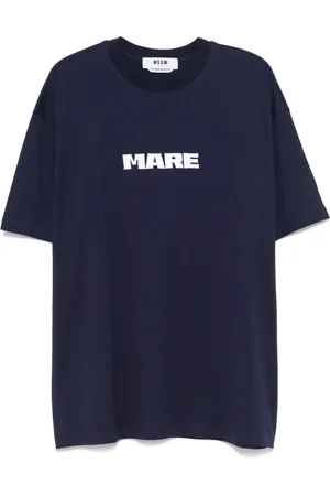 Msgm T-Shirt mit Logo-Stickerei