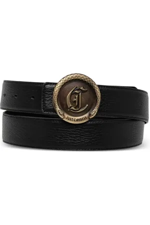 Roberto Cavalli Gürtel mit Logo-Schnalle