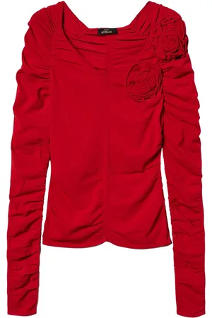 Twin-Set Oberteil mit Blumendetail