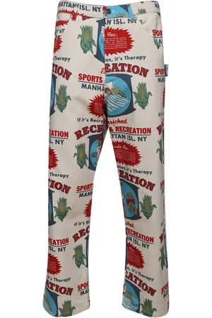 BODE Hose mit grafischem Print