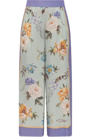 Self-Portrait Hose mit Blumen-Print