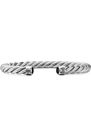 David Yurman Cable Cuff Armspange aus Sterlingsilber 6mm
