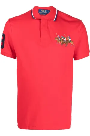 Ralph Lauren Poloshirt mit Dreifach-Pony