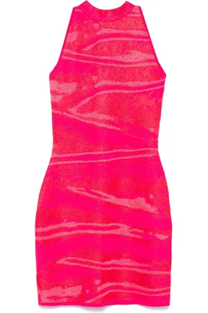 Balmain Midikleid mit Jacquardmuster