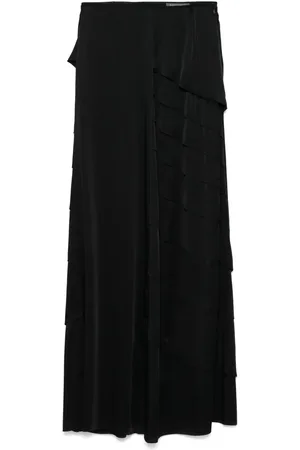 Alberta Ferretti Rock aus Satin