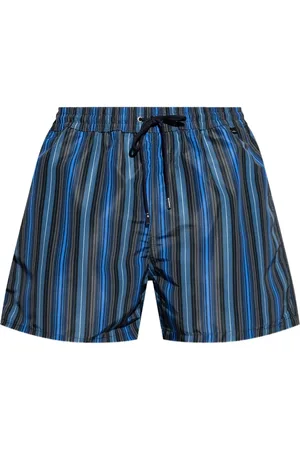 Paul Smith Gestreifte Badeshorts