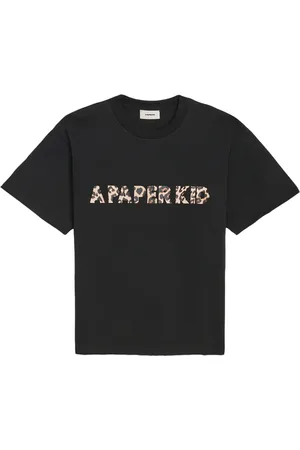 A PAPER KID T-Shirt mit Logo-Print