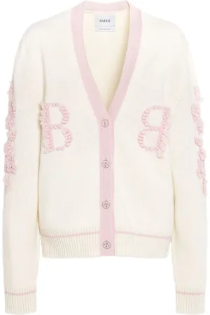 Barrie Cardigan mit Logo-Stickerei