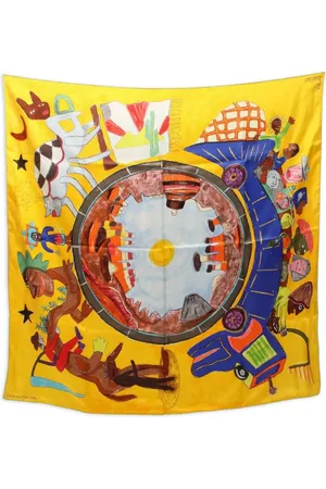 LOUIS VUITTON 2010 x William Wilson Le Voyage en Arizona Schal