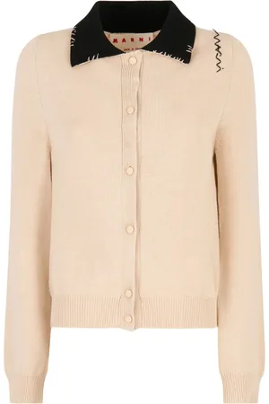 Marni Cardigan mit Kontrastkragen