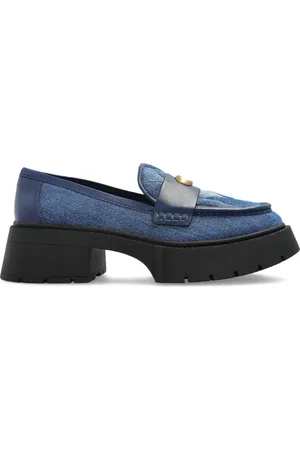 Coach Loafer mit Logo-Schild