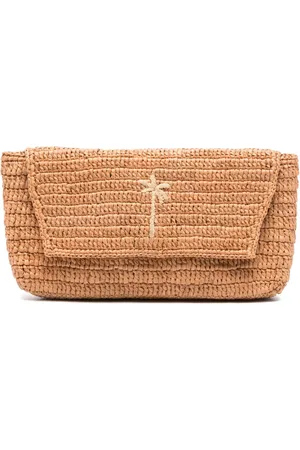 MANEBI Clutch aus Raffiabast
