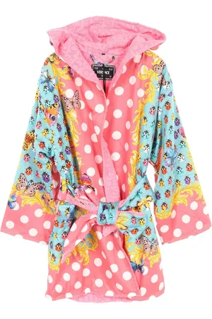 VERSACE 2020s Bademantel mit Ladybird Dot-Print