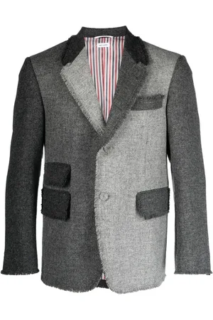 Thom Browne Jackett mit Kontrasteinsätzen