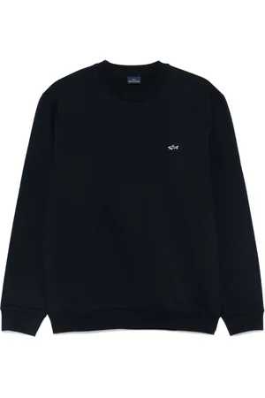 Paul & Shark Sweatshirt mit Logo-Applikation