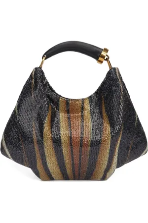 Roberto Cavalli Schultertasche mit Pailletten