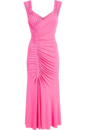 Cinq A Sept Juliete Midikleid mit Raffungen