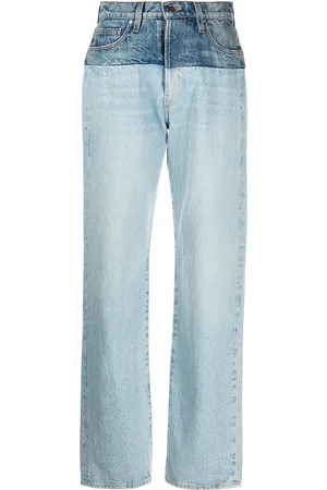 AMIRI Gerade High-Rise-Jeans