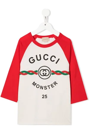 Gucci Langarmshirt mit Logo-Print