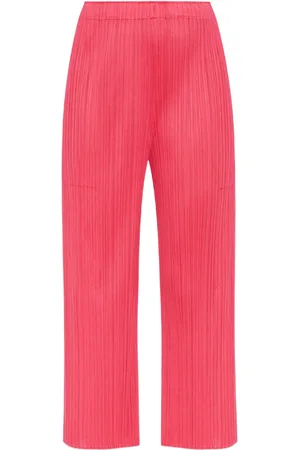 PLEATS PLEASE ISSEY MIYAKE Hose mit Bundfalten