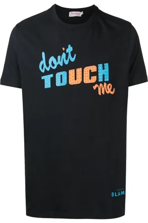 AMIR SLAMA T-Shirt mit grafischem Print