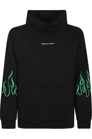Vision Of Super Hoodie mit Flammen-Print