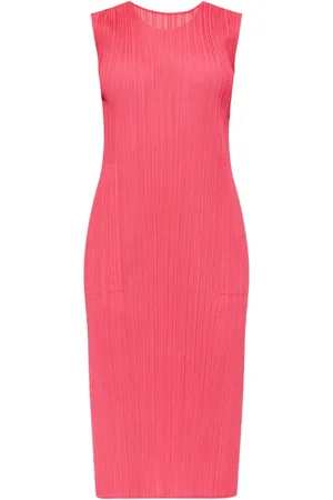 PLEATS PLEASE ISSEY MIYAKE Midikleid mit Falten