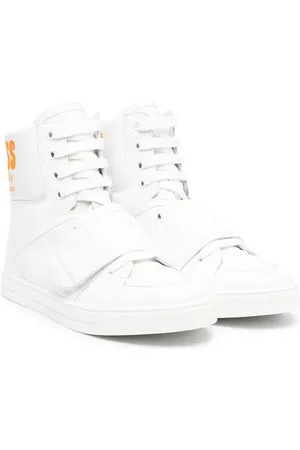 Fendi High-Top-Sneakers mit Schnürung
