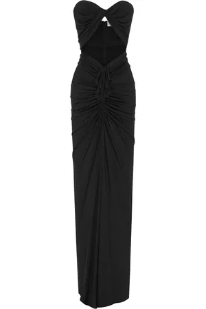 Saint Laurent Kleid mit Herzausschnitt