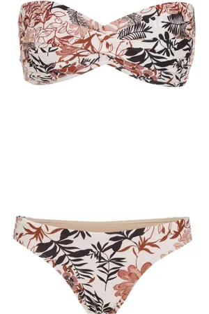 AMIR SLAMA Bikini mit Blumen-Print